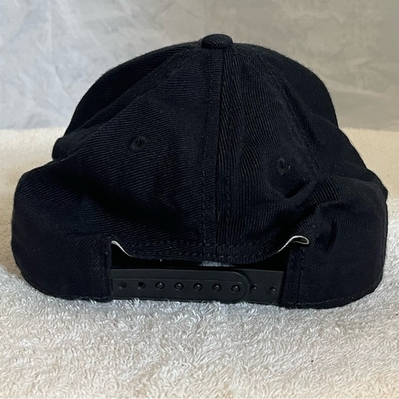 Lucasfilm's "Star Wars" Adjustable Black Cap with Star Graphics on Brim - Picture 7 of 16